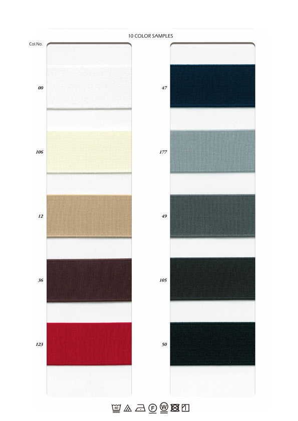 実物サンプル帳 ストレッチベルト（SIC-5509）