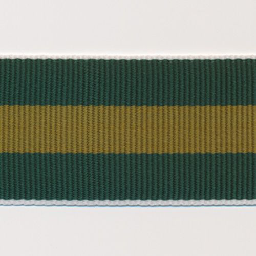 リサイクルポリエステルストライプグログランリボン #17