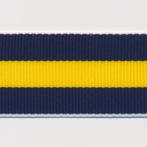 リサイクルポリエステルストライプグログランリボン #5