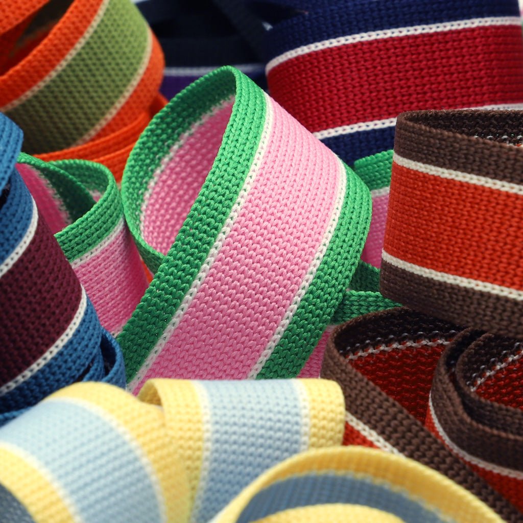 ニットラインテープ #15 ターコイズ&amp;イエロー&amp;オフホワイト