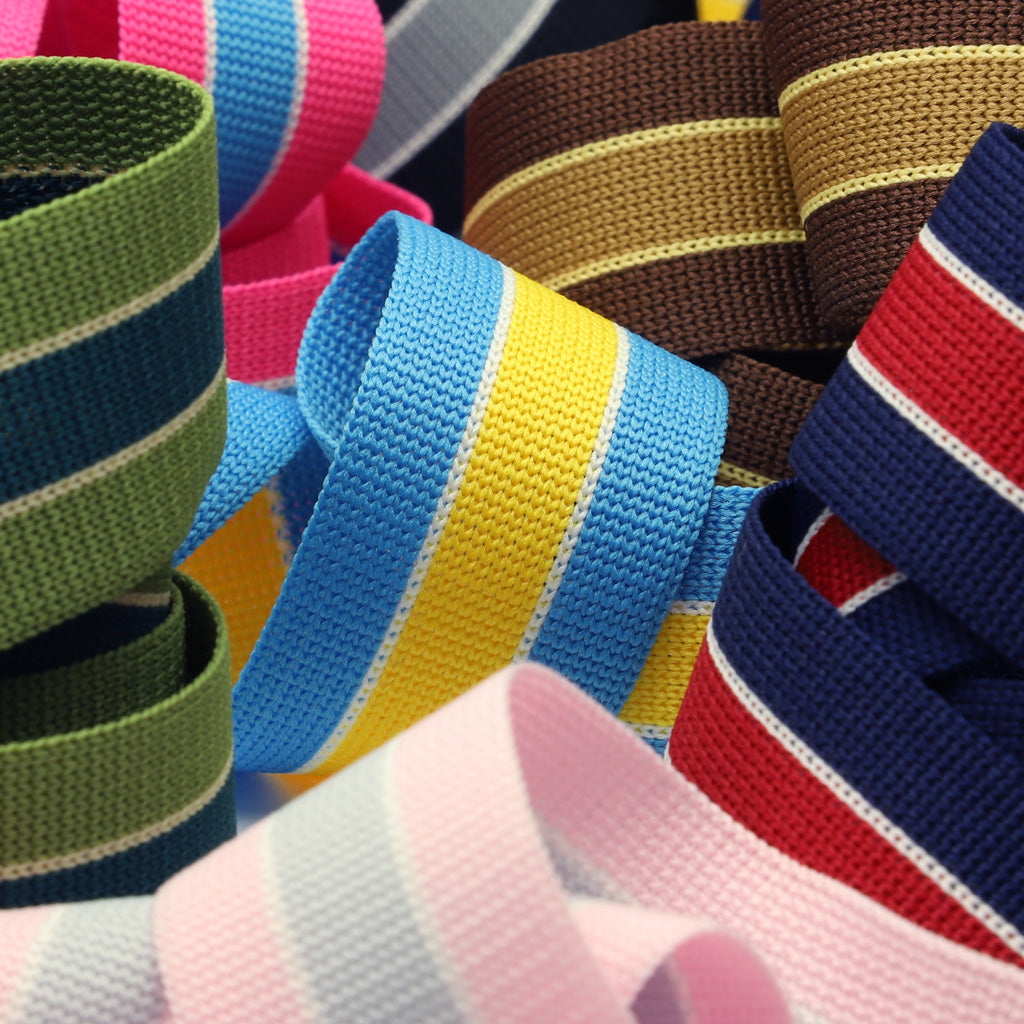 ニットラインテープ #11 ブラック&amp;チャコール&amp;ホワイト