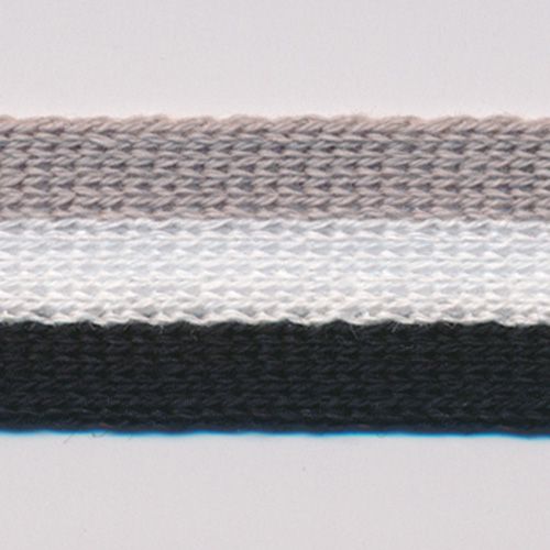 コットンニットテープ（ストライプ） #34