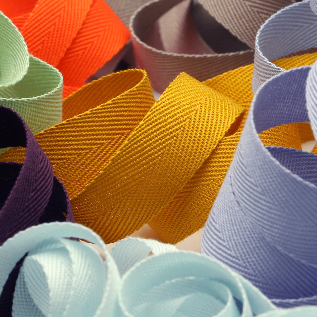 コットンヘリンボーンテープ #04 ライトベージュ