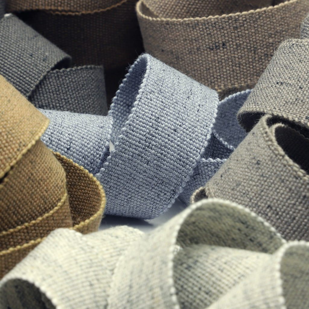 メランジュペタシャムリボン #34 オリーブグレー