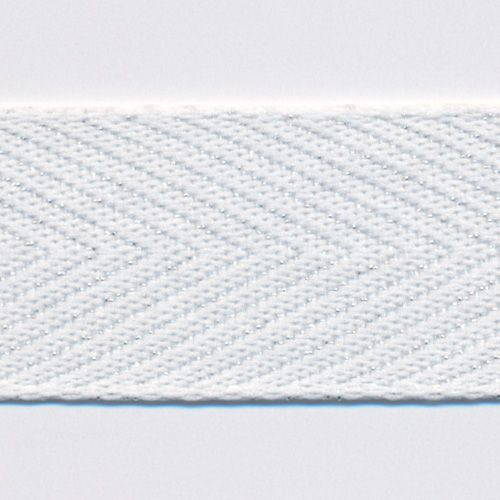 メタリック杉綾リボン #01