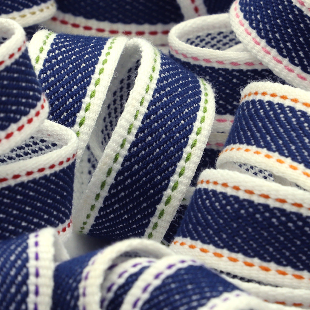 ポリエステルデニムテープ #6 シナモン