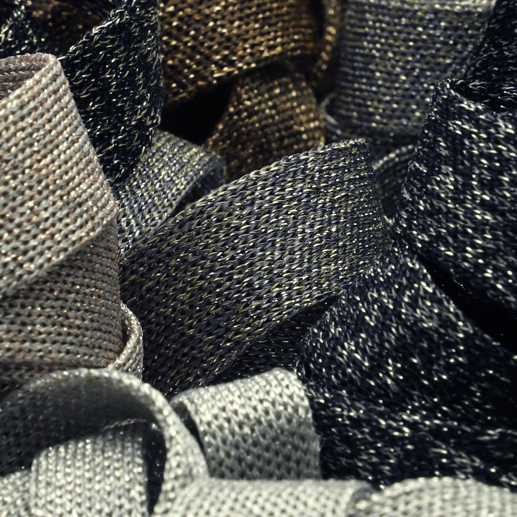 アンティークメタリックニットテープ #5 アンティークゴールド