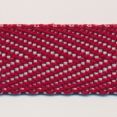 デニム調杉綾リボン #123