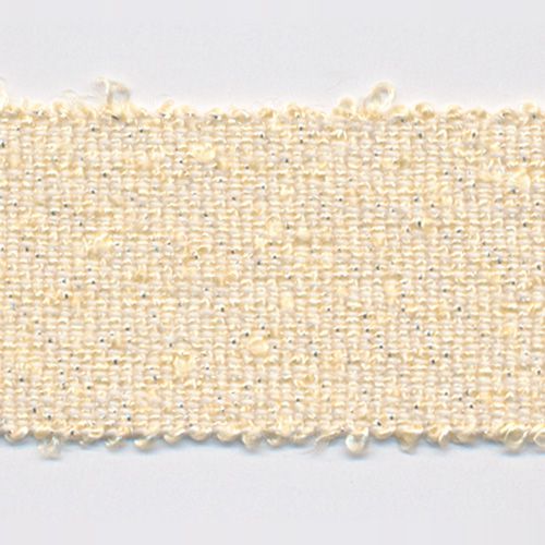 ツイード風メタリックリボン #04