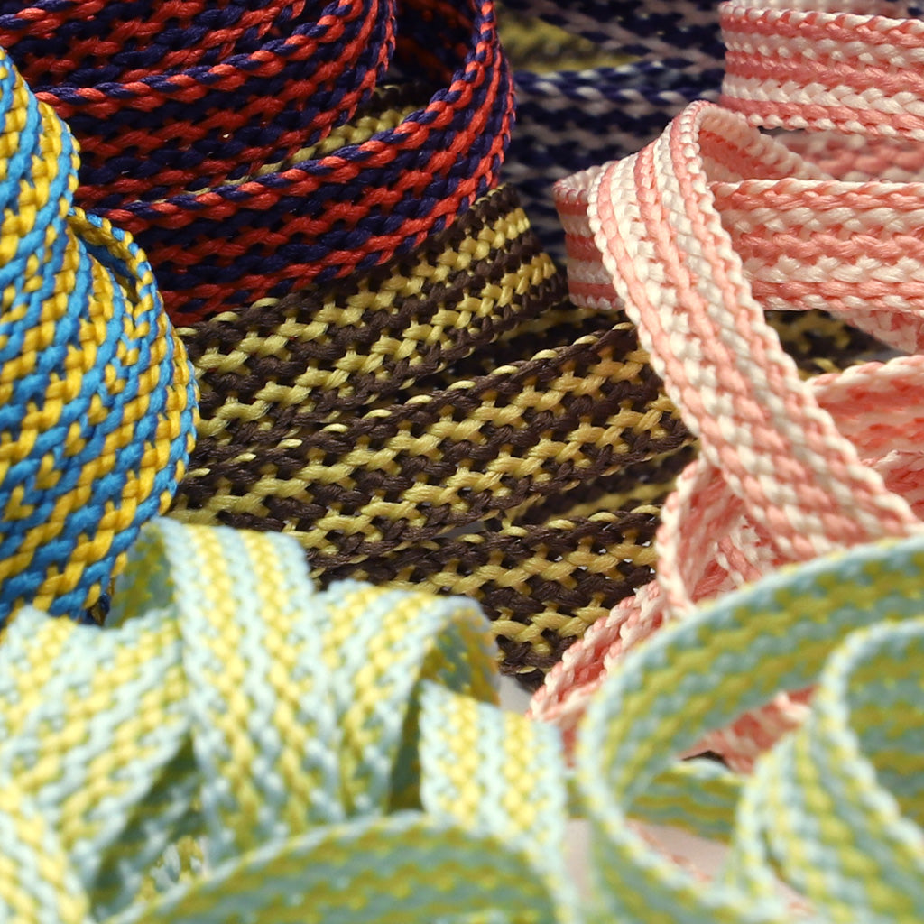 ストライプテープ #14 パンジーパープル&amp;シルバー