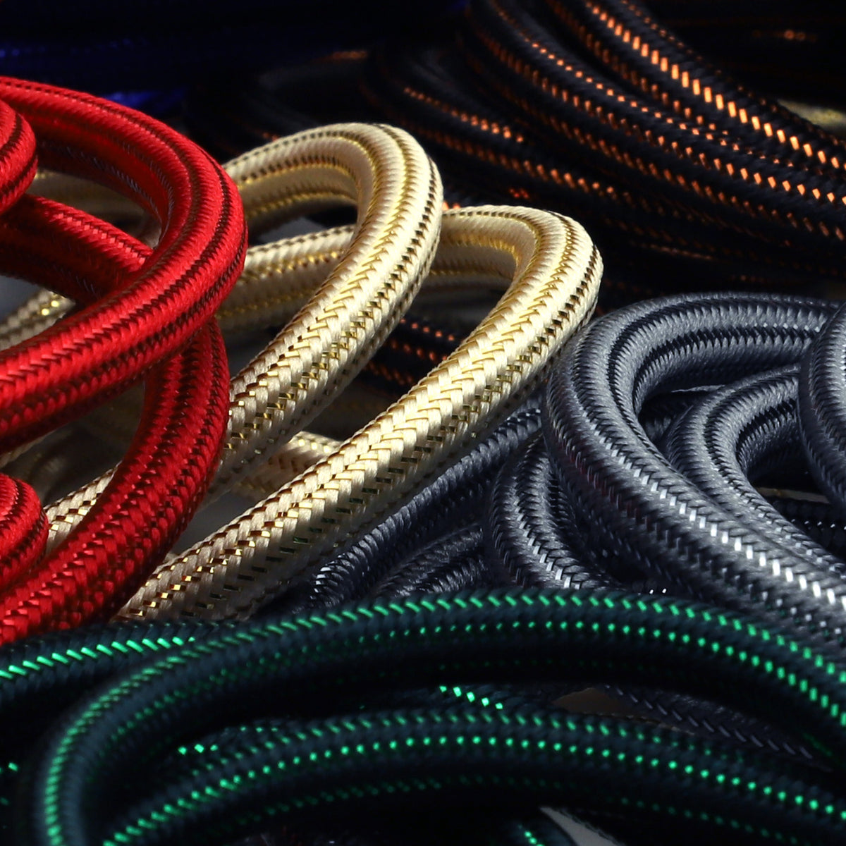 パールコード #135 ホワイト&amp;ゴールド