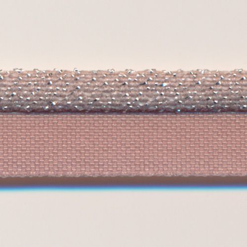 メタリックストレッチパイピング（シルバー） #69