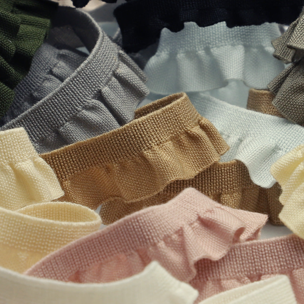 コットンフリルストレッチ #83 ベビーブルー