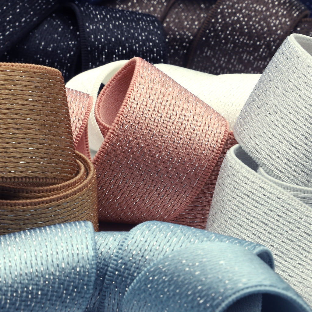 ラメウエストストレッチテープ #50 ブラック