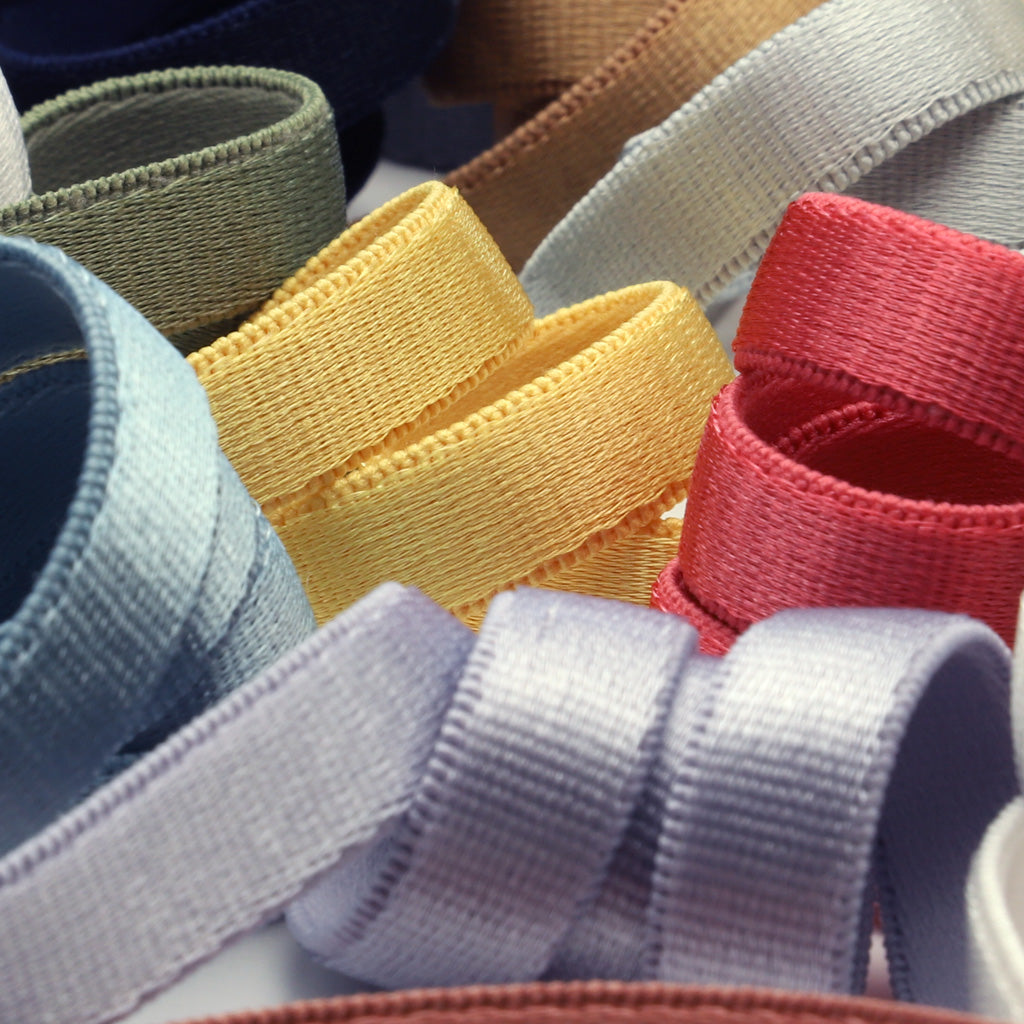 サテンストレッチテープ（厚手） #158 ミルク