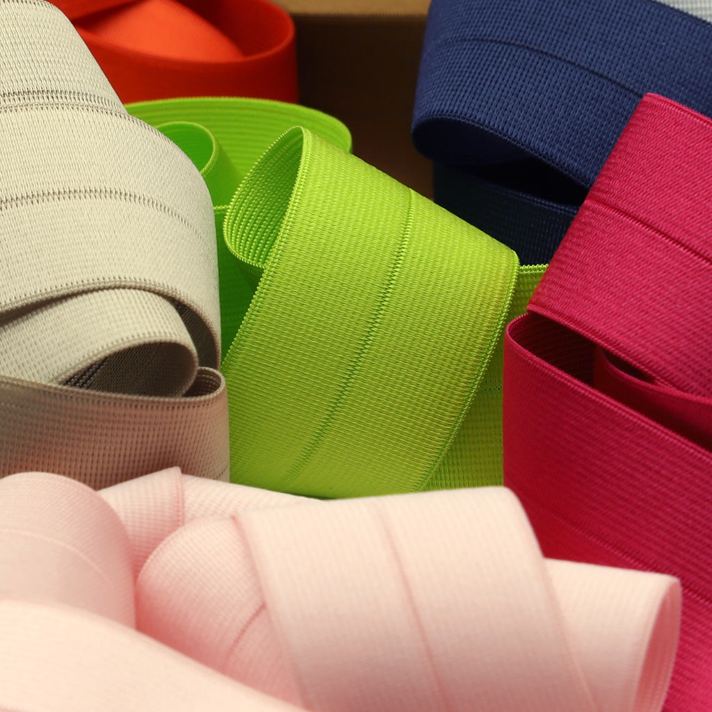 シャイニーニットストレッチリボン #145 グリーンシャドウ