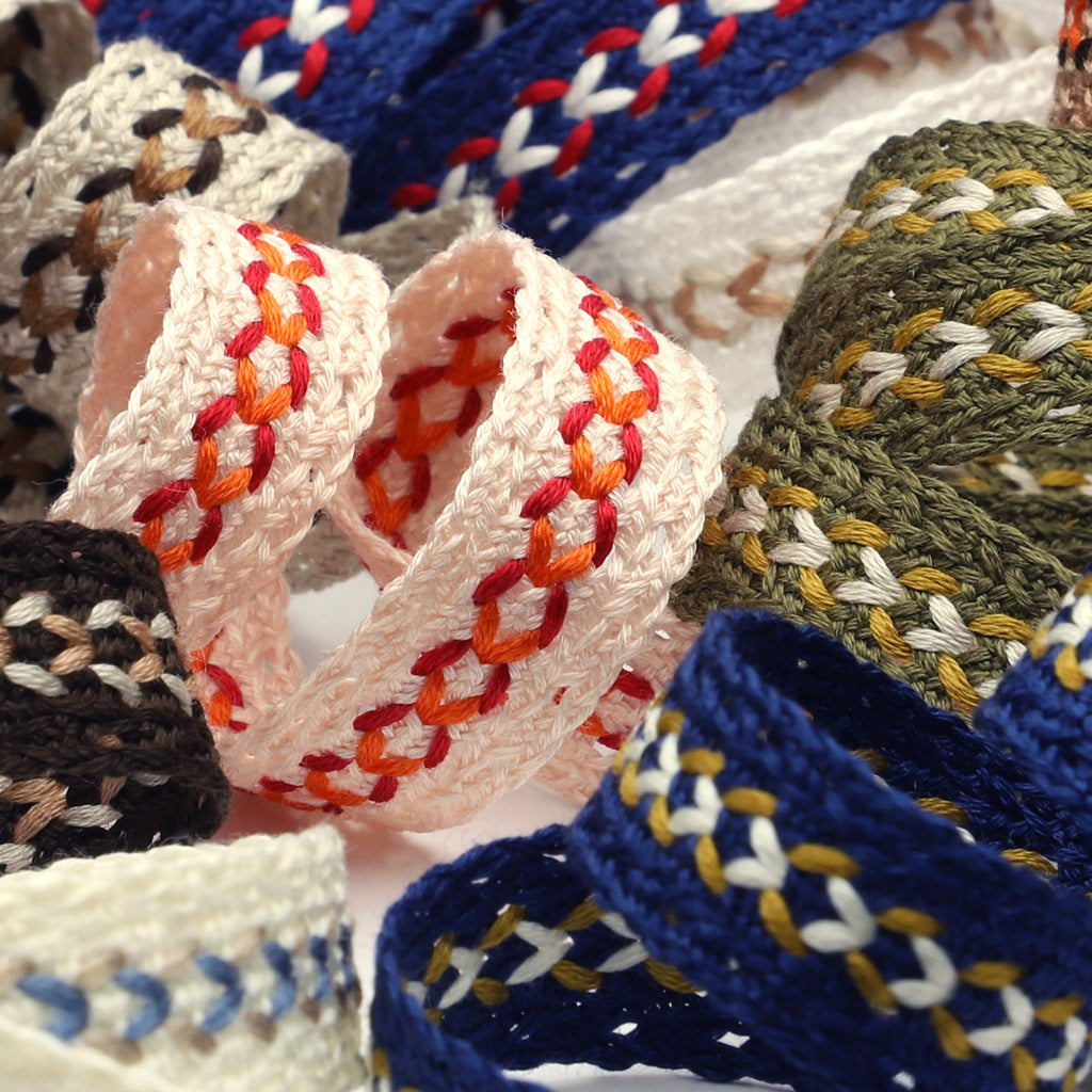 ミックスカラーブレード #5 シルバーグレー&amp;ココアブラウン&amp;キャメル