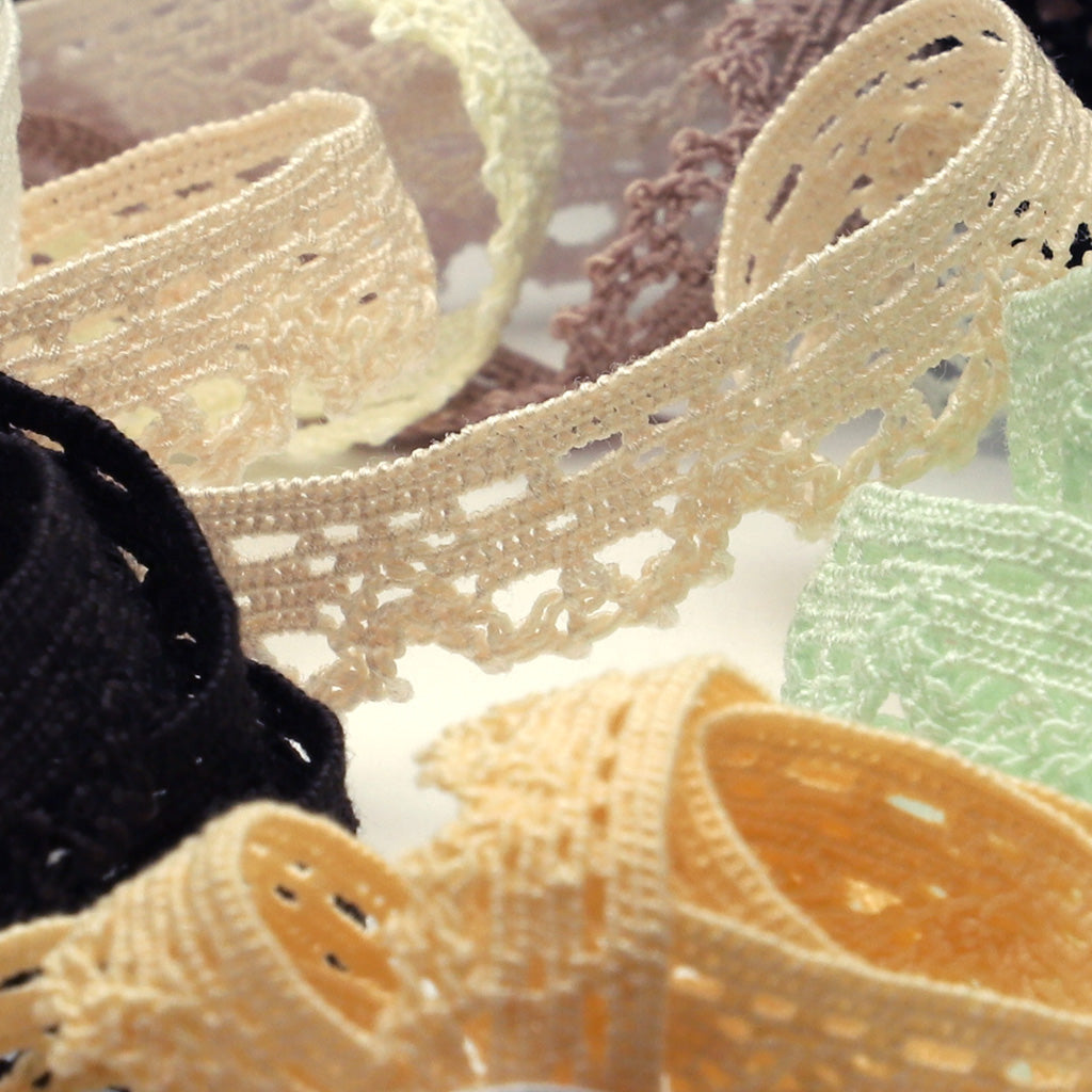 ストレッチトーションレース #142 コーヒーブラウン