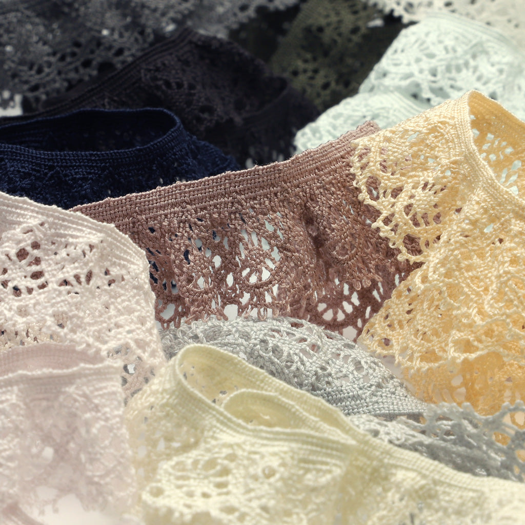 ストレッチトーションレース #50 ブラック