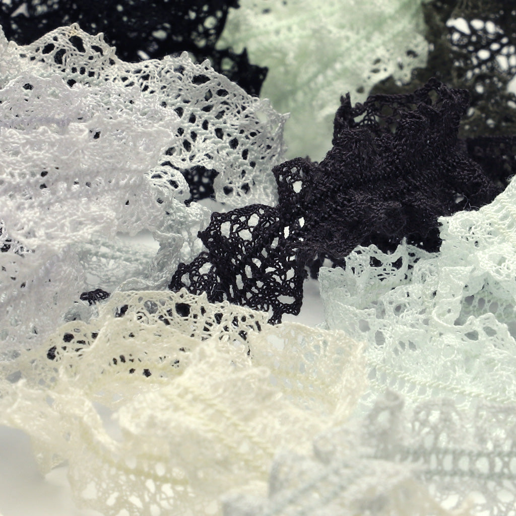 ストレッチトーションレース #02 クリーム