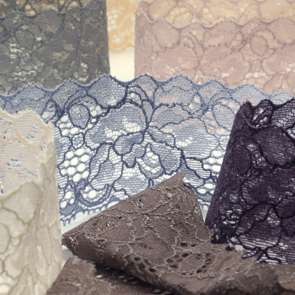 ストレッチトリミングレース #50 ブラック