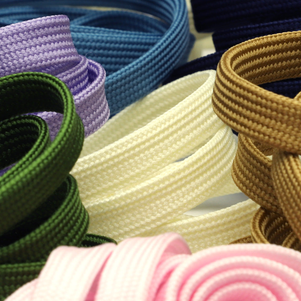 ポリエステル平コード（石目） #7 ブラウン