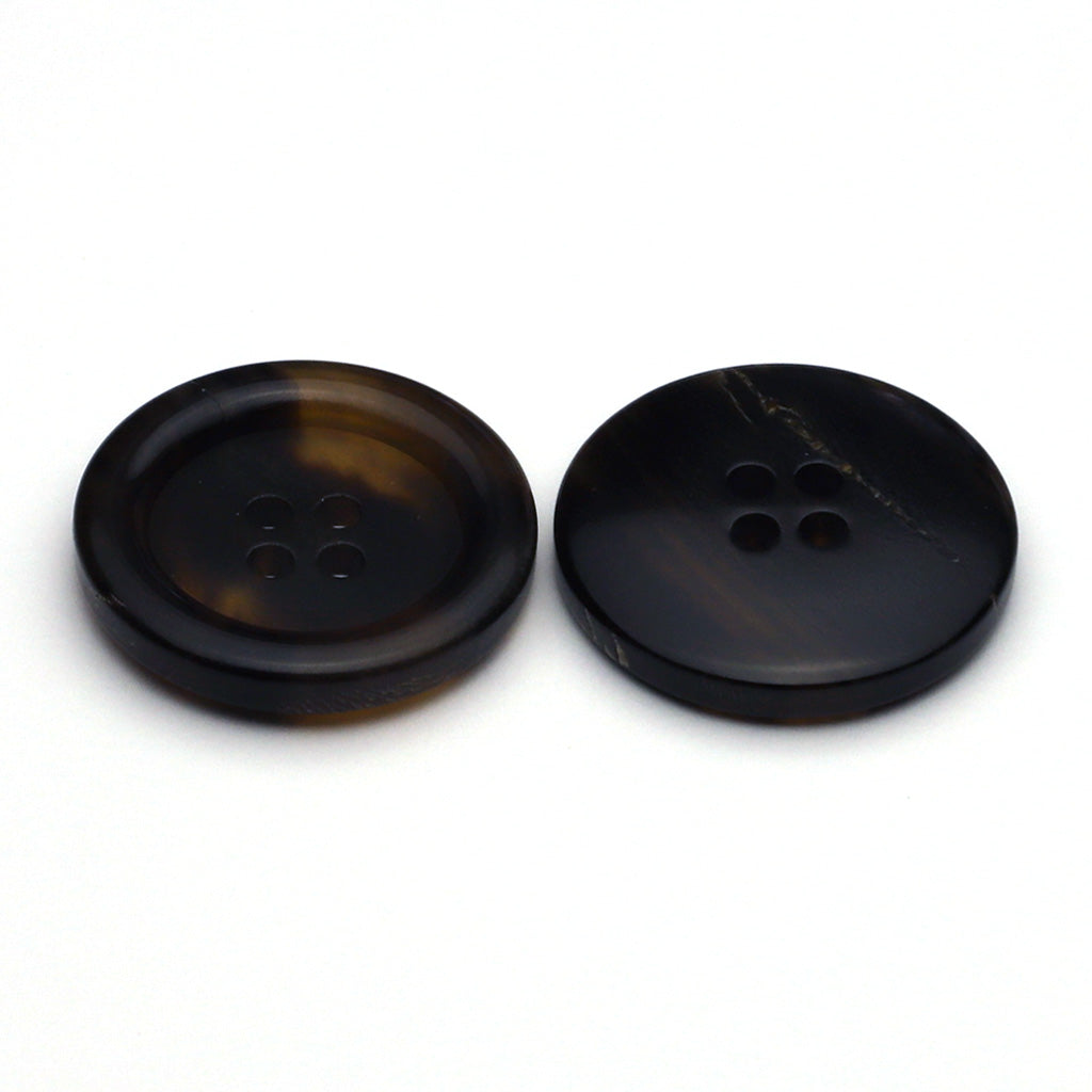 水牛ボタン ブラウン