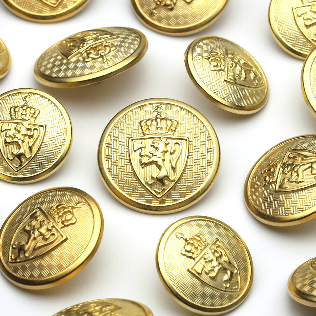 メタルボタン ゴールドソフト