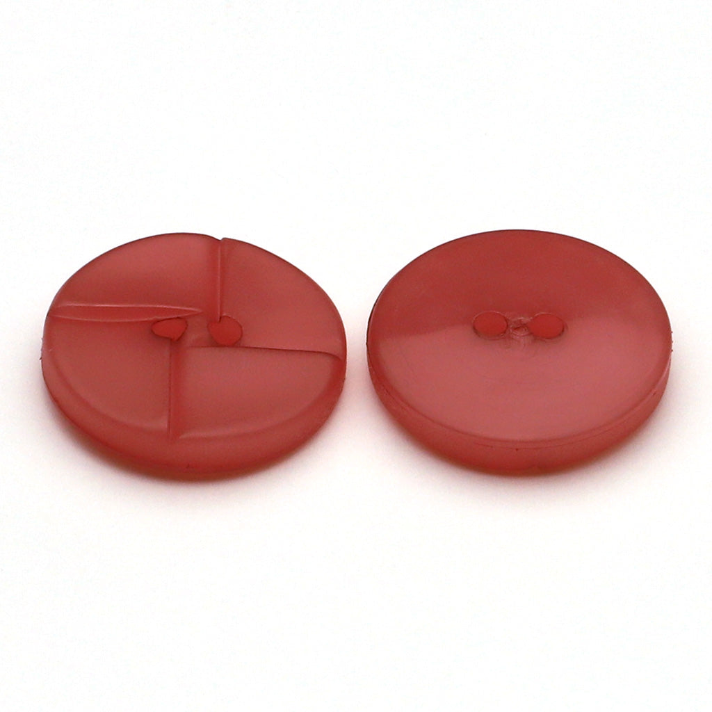 プラスチックボタン ピンク