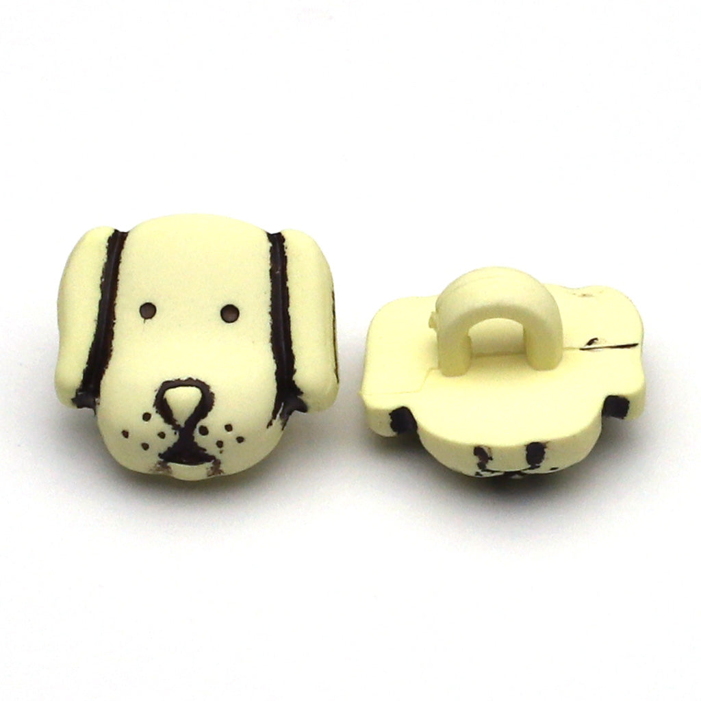 プラスチックボタン ナチュラルホワイト