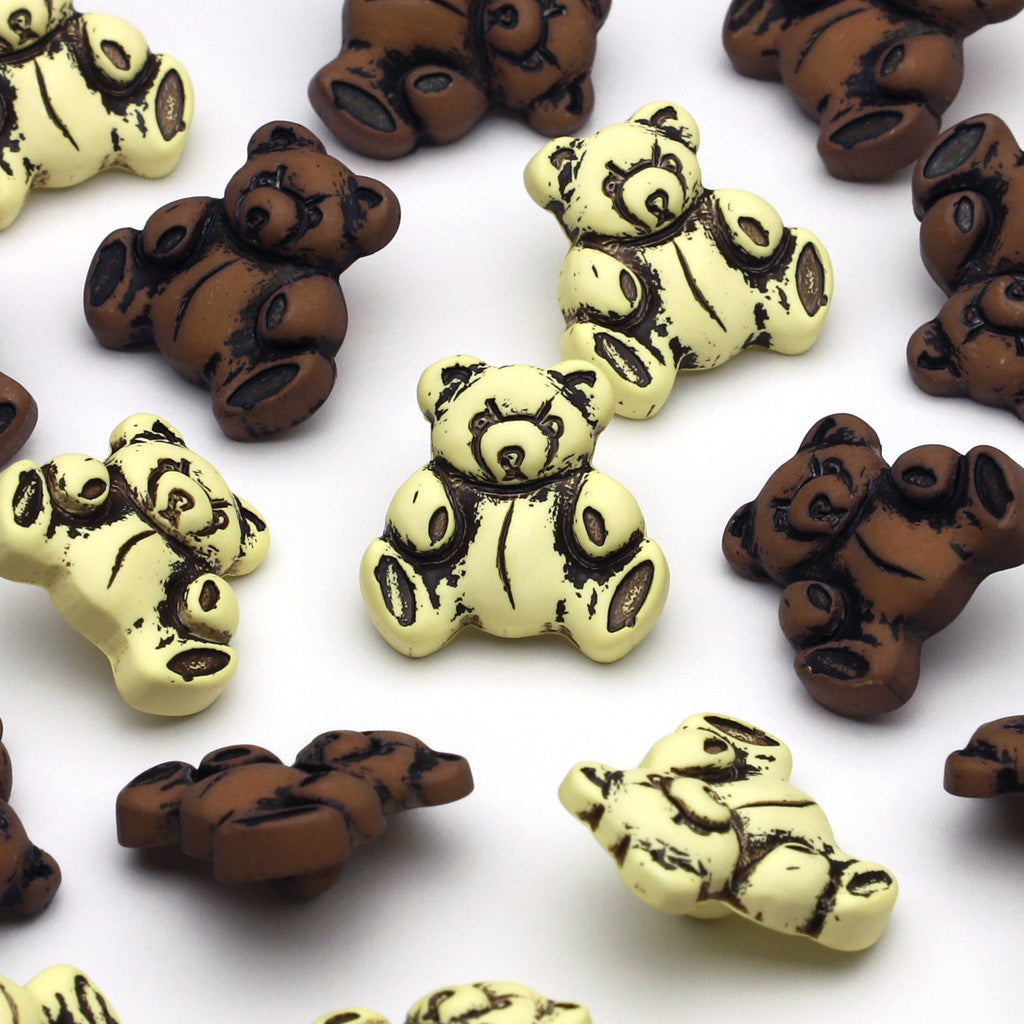 プラスチックボタン ナチュラルホワイト