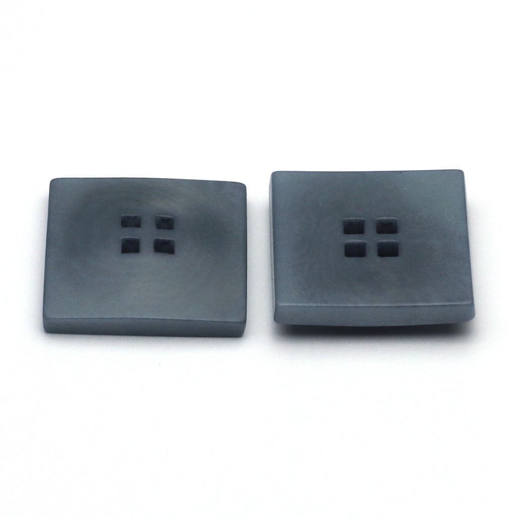 ナットボタン ブルーグレー