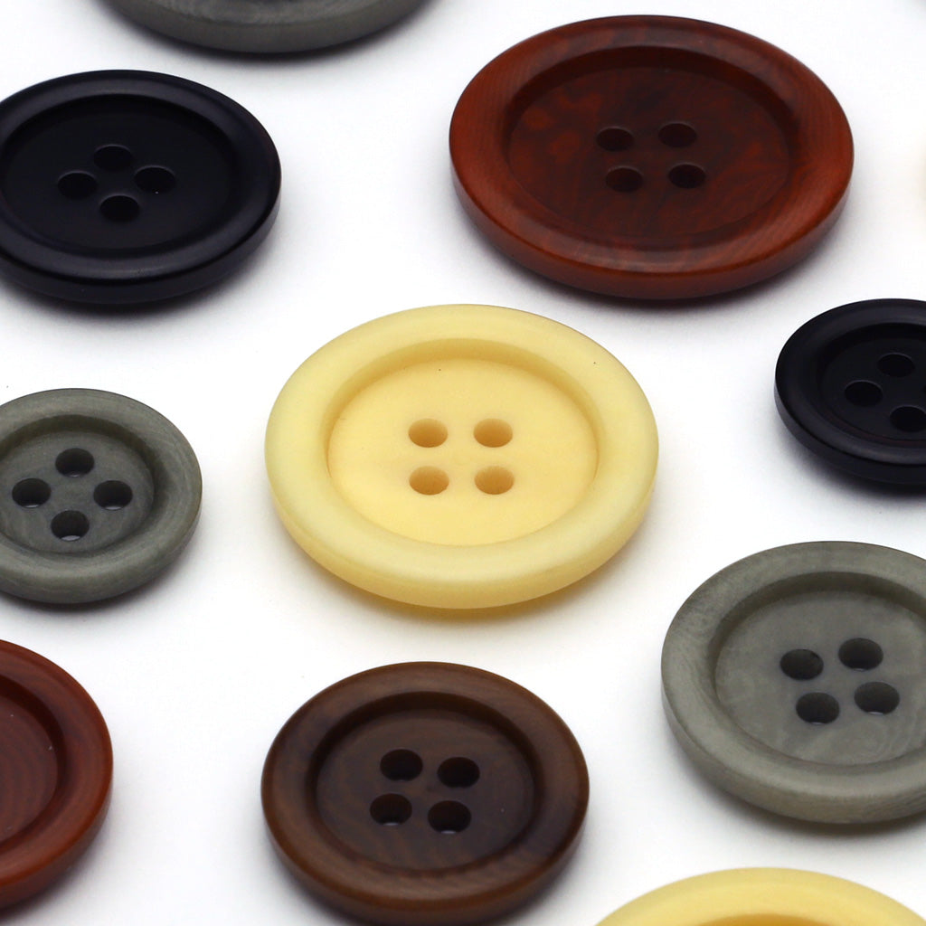 ナットボタン ダークブルー