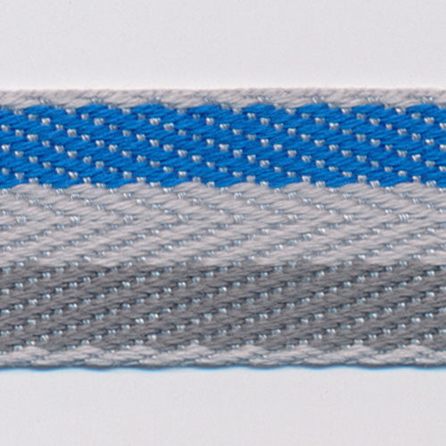 コットン杉綾リボン（ストライプ） #50