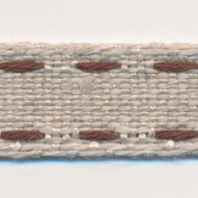 ダブルステッチリネンリボン #5