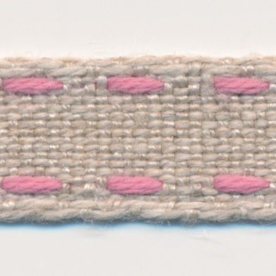 ダブルステッチリネンリボン #6