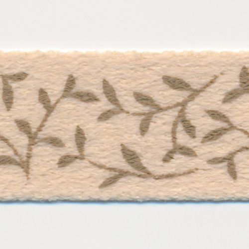 リーフプリントリボン（プルミエテープ） #03