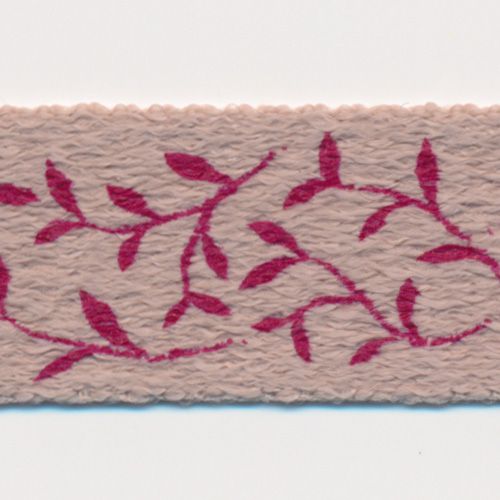 リーフプリントリボン（プルミエテープ） #63