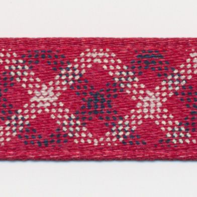 チェックプリントリボン（両面サテン） #6