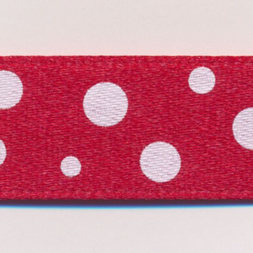 ドットプリントリボン（両面サテン） #10