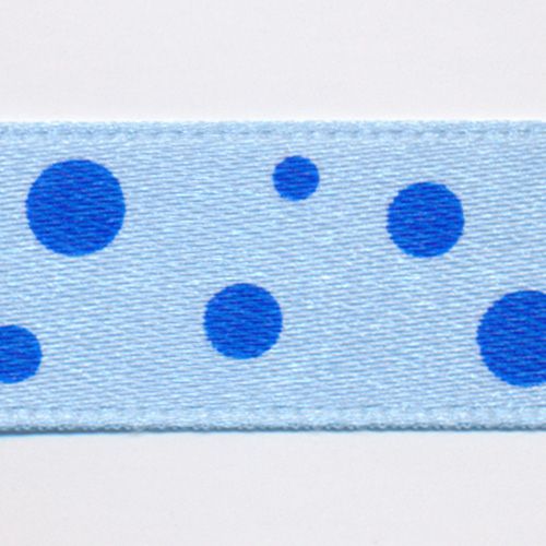 ドットプリントリボン（両面サテン） #12