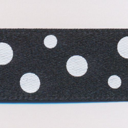 ドットプリントリボン（両面サテン） #15