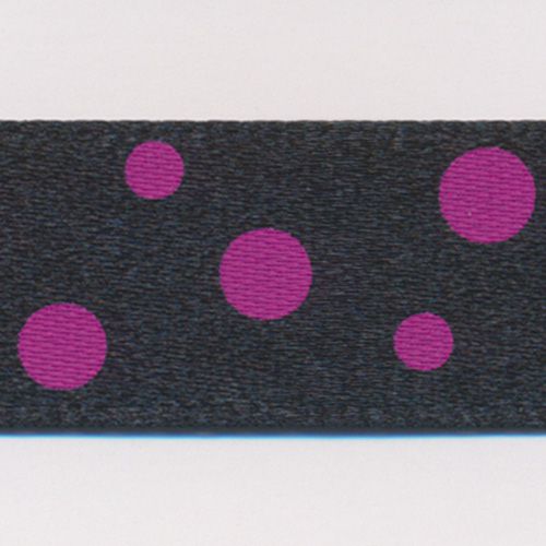 ドットプリントリボン（両面サテン） #16