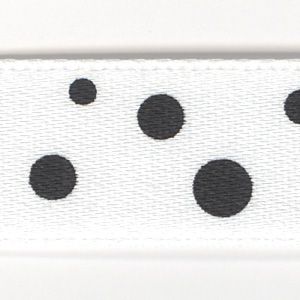 ドットプリントリボン（両面サテン） #1