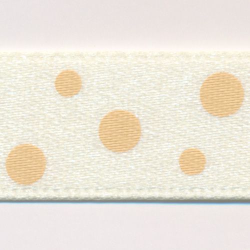 ドットプリントリボン（両面サテン） #2