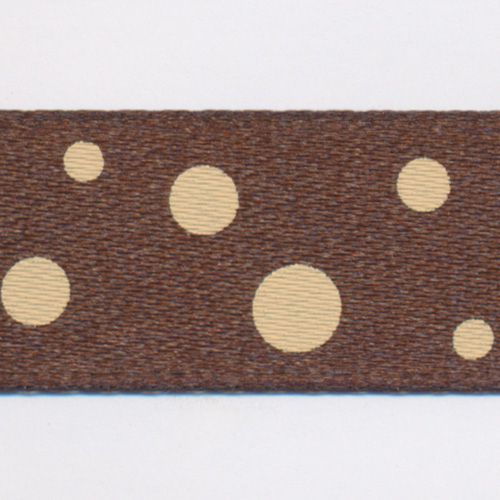 ドットプリントリボン（両面サテン） #4