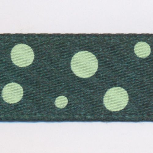 ドットプリントリボン（両面サテン） #5