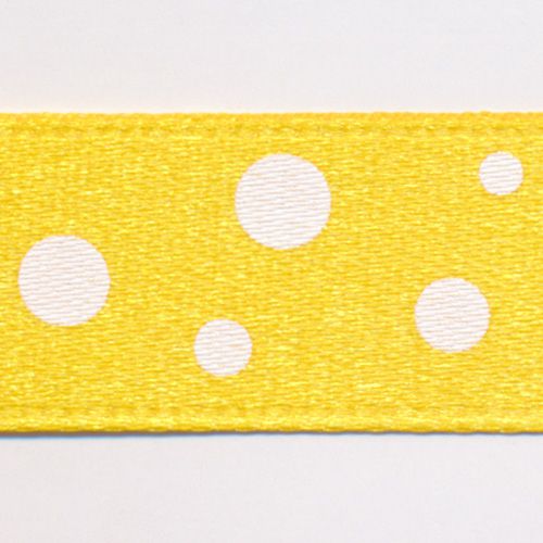 ドットプリントリボン（両面サテン） #6