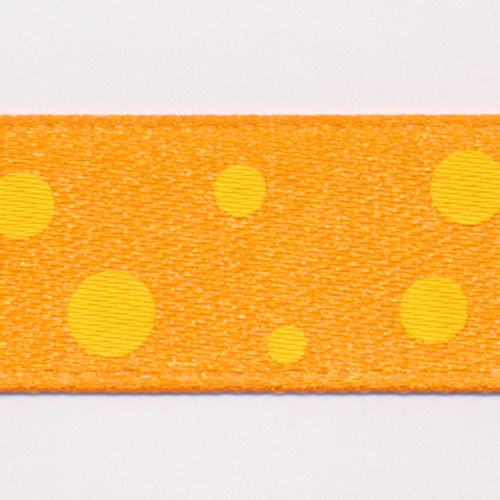 ドットプリントリボン（両面サテン） #7