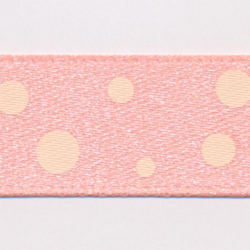 ドットプリントリボン（両面サテン） #8